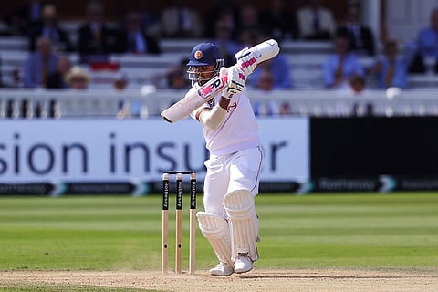 England vs  Sri Lanka 2nd Test Cricket Day 4: Sri Lanka's Dinesh Chandimal bats against England